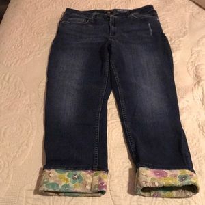 Lee Midrise Crop Jeans